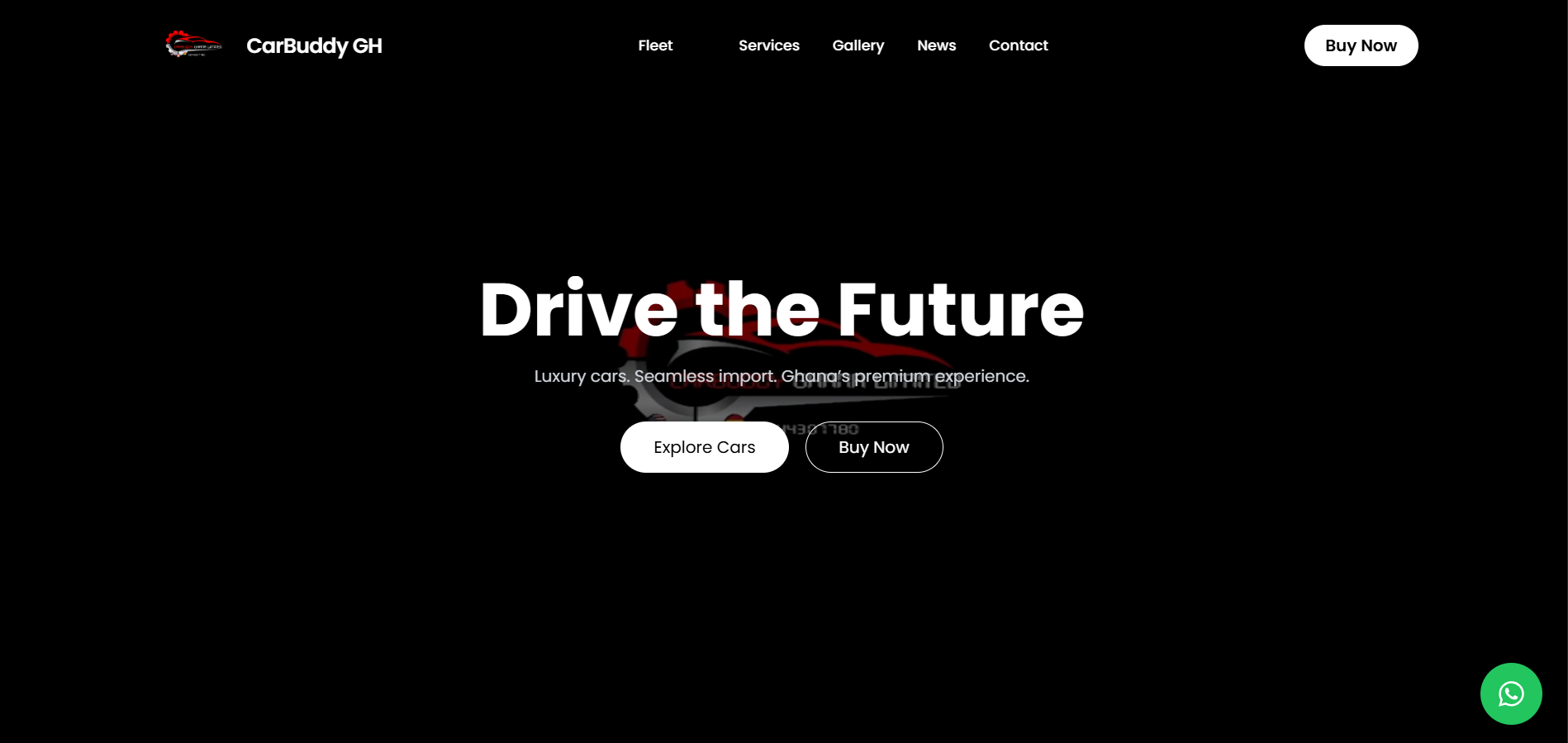 Carbuddy Ghana built by Prolificwills